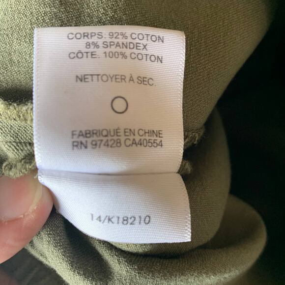 Kinly Green High Waisted Joggers - Picture 9 of 9